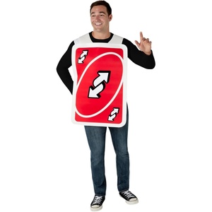 Rubies Mattel Uno: Reverse Card Costume for Adults, Unisex One Size