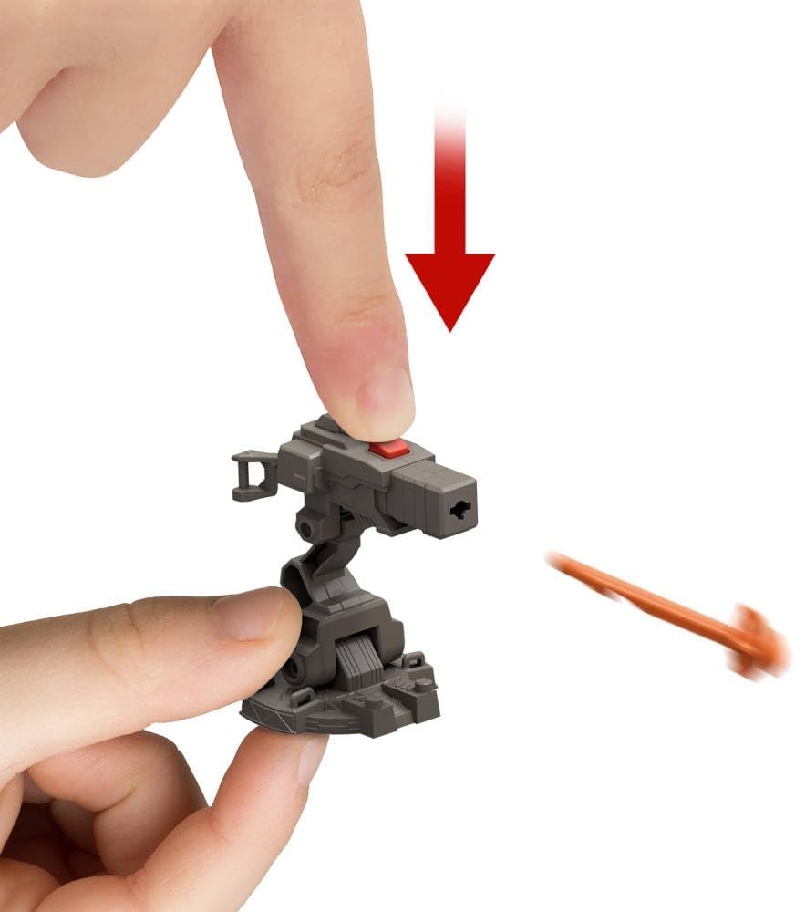 image:imageMattel Jurassic World Rebirth Vehicle with 1 Human amp 1 Dinosaur Figure Launch N Battle Truck Martin Krebs Figure amp Raptor Turret amp 2 Projectiles
