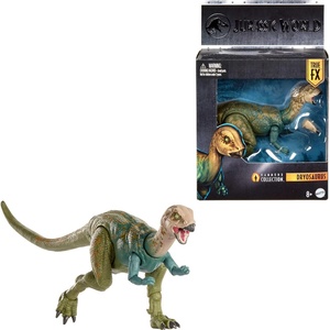 Mattel Jurassic World Hammond Collection Dinosaur Action Figure Dryosaurus, Premium Design with Realistic Eyes, 17 Articulated Joints & Swappable Jaw