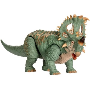 Mattel Jurassic World Hammond Collection Sinoceratops Deluxe Articulated Action Figure Large Size, Posable Tail
