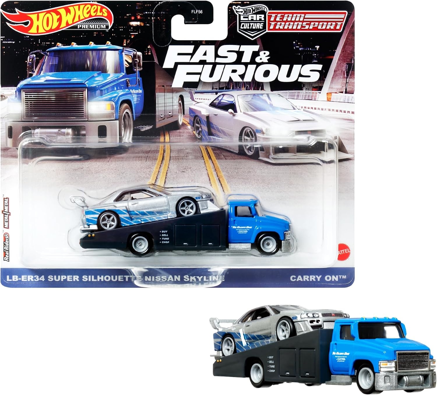 image:imageHot Wheels Team Transport Truck amp Race Car Celebrates Racing Experience amp Car Culture Vehicles 164 Scale Car amp Transport Gift for Race Fans amp Toy Car Collectors