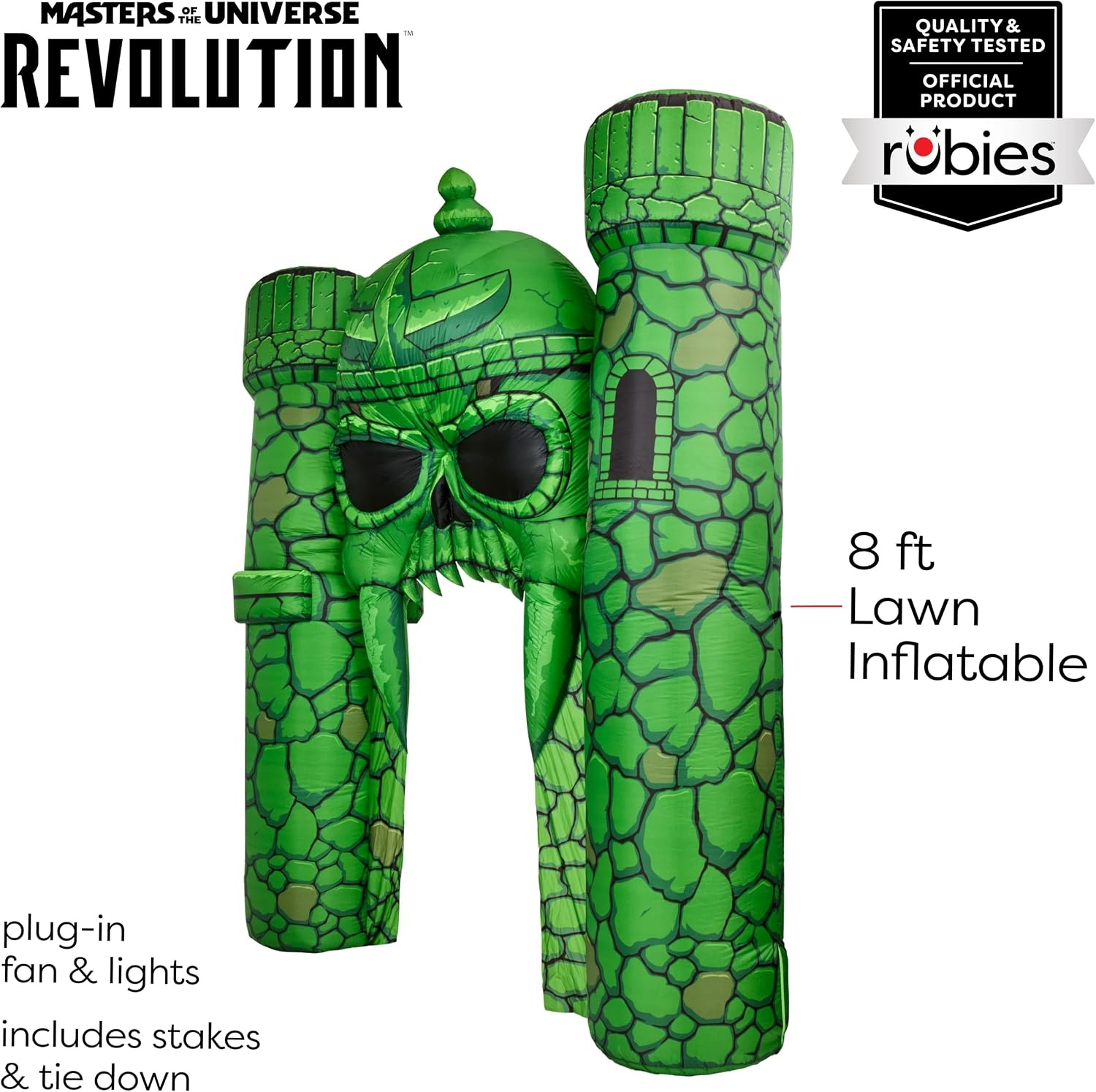 image:imageRubies at Party City Masters of The Universe Revelations Grayskull Castle Inflatable 8 Feet Tall
