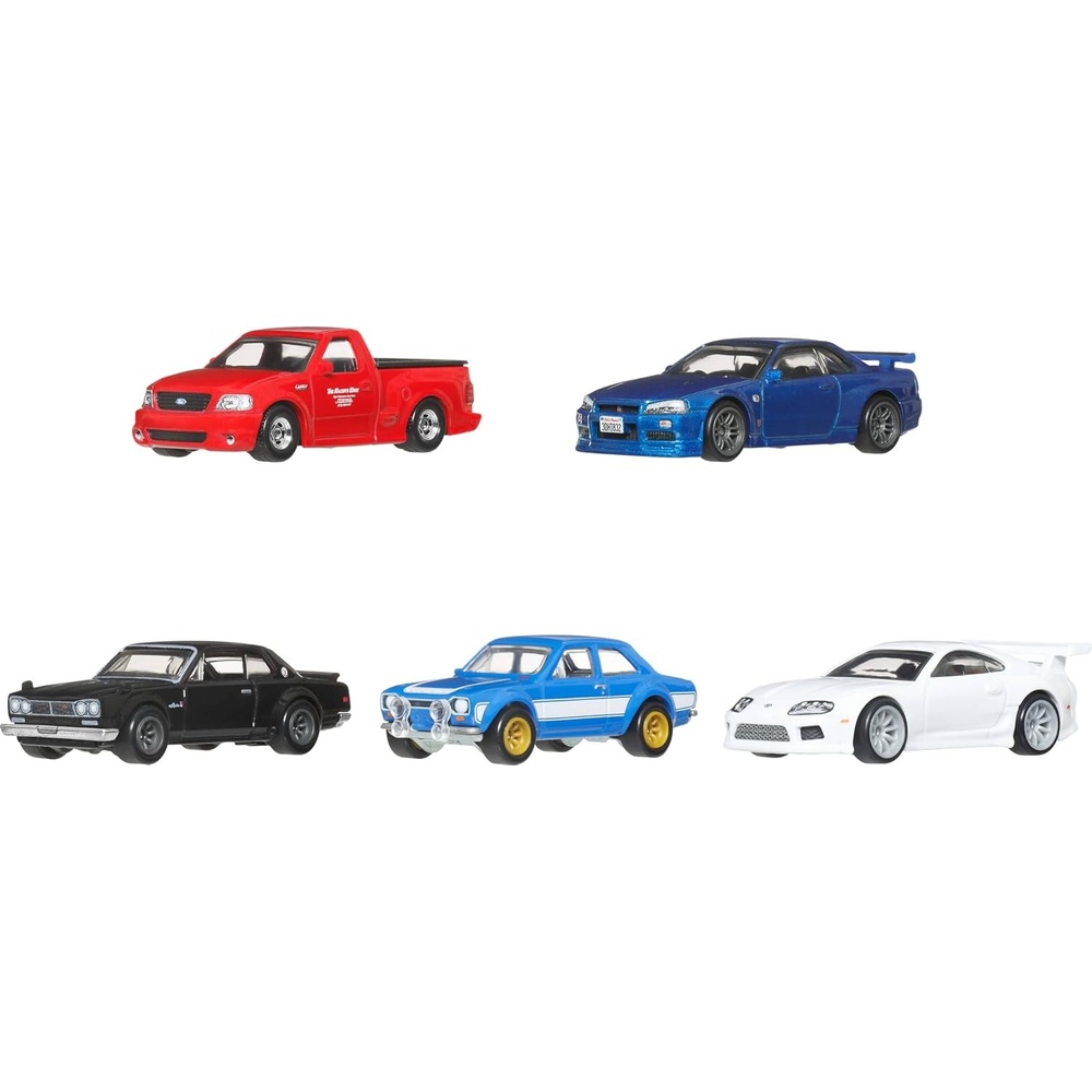 image:imageHot Wheels Premium Fast amp Furious Bundle of 5 DieCast Cars
