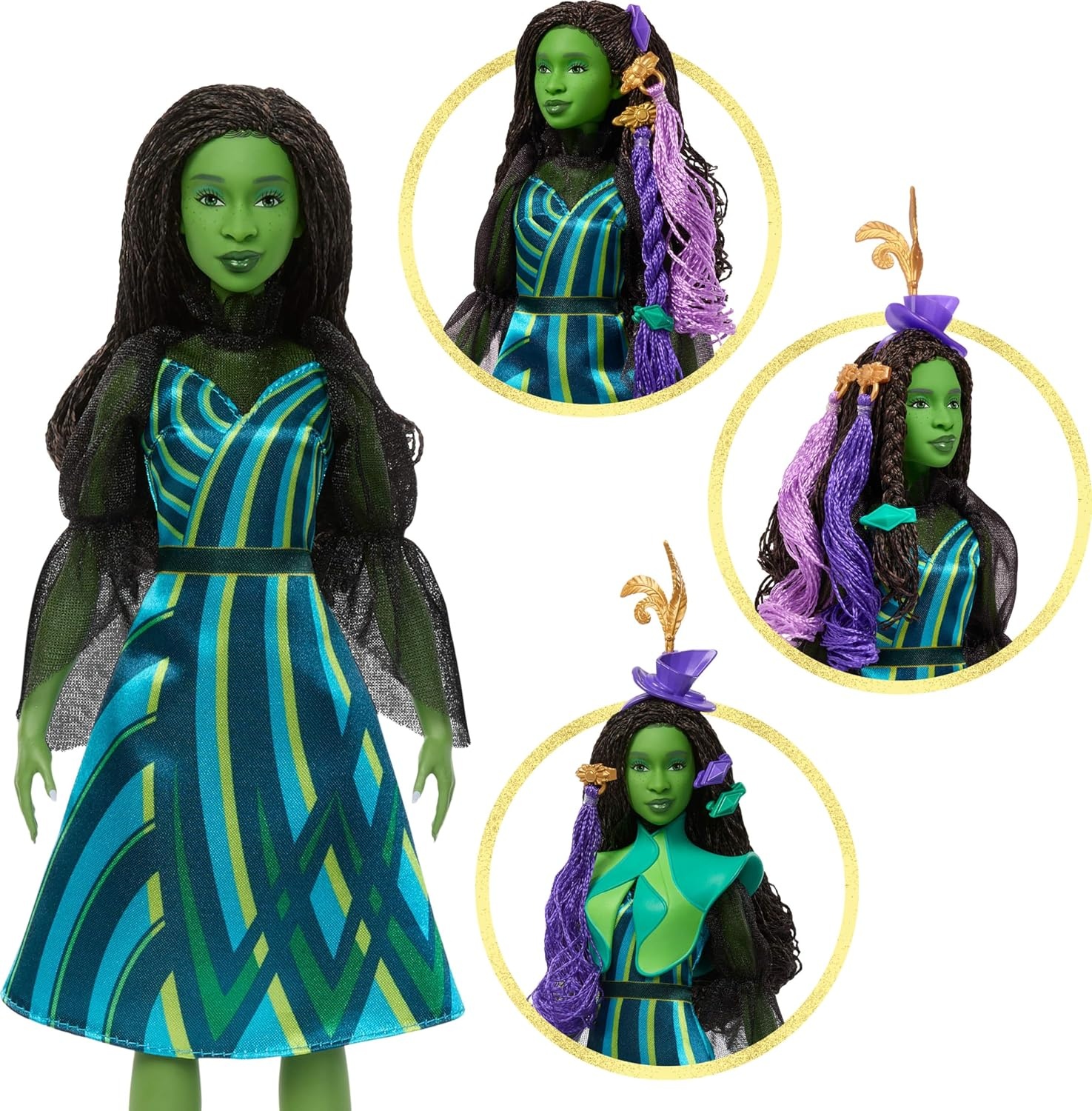 image:imageMattel Universal Pictures Wicked Get Ready with Elphaba Doll Set