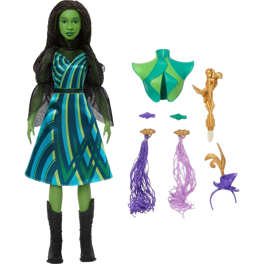 image:imageMattel Universal Pictures Wicked Get Ready with Elphaba Doll Set