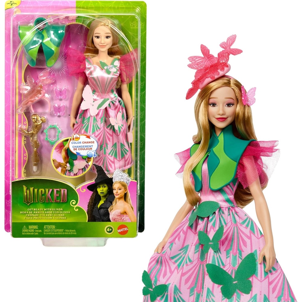 image:imageMattel Universal Pictures Wicked Get Ready with Glinda Doll Set