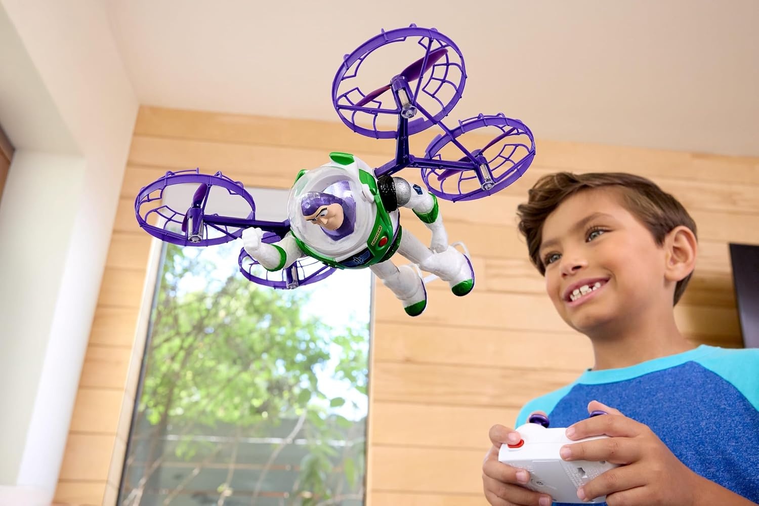 image:imageMattel Disney and Pixar Toy Story 5 Flying RC HiTech Edition Buzz Lightyear Remote Controlled Electronic Split Wing Space Ranger