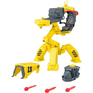 Mattel Disney and Pixar Lightyear Plasma Drill Vehicle, Expandable with Swappable Blaster & 3 Projectiles, Collectible Toy Inspired by the Movie