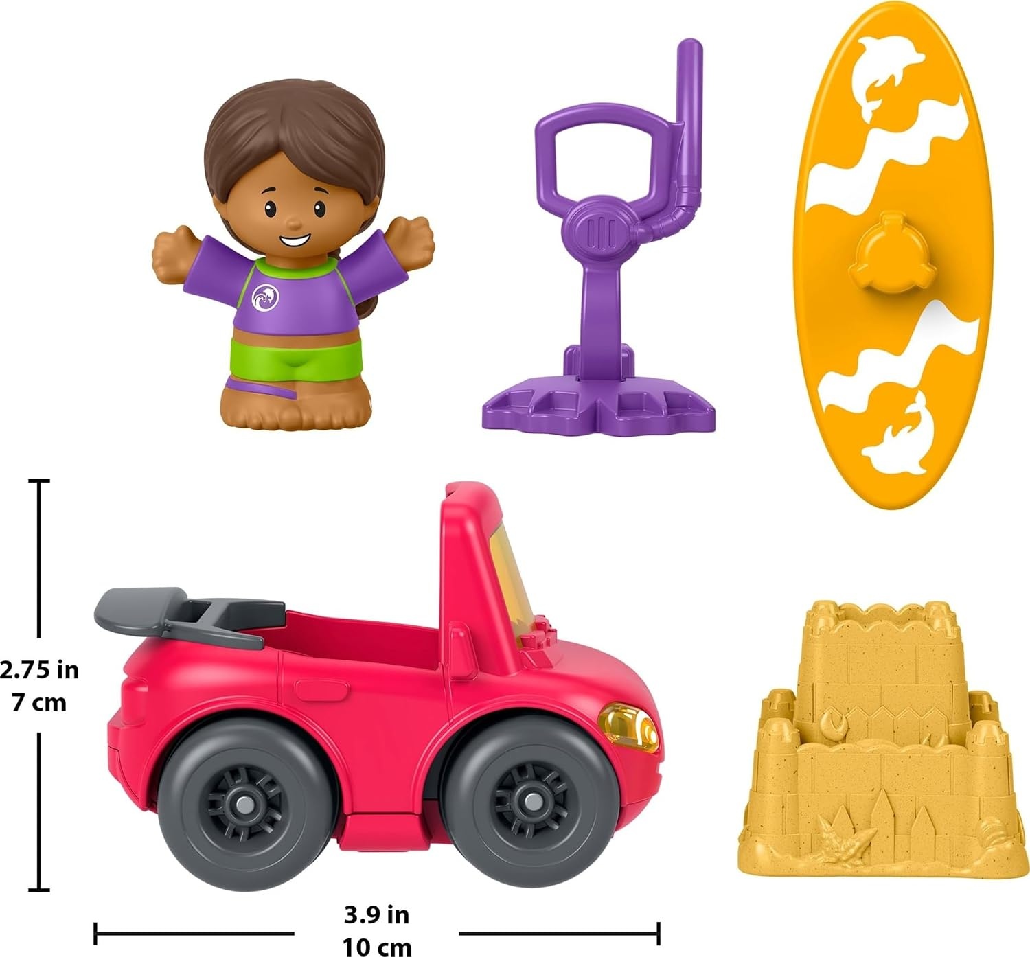 image:imageFisherPrice Little People Beach Day Figure amp Vehicle Set