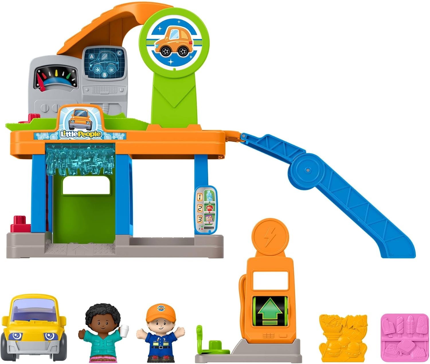image:imageFisherPrice Little People Fillin Fun Service Station Playset