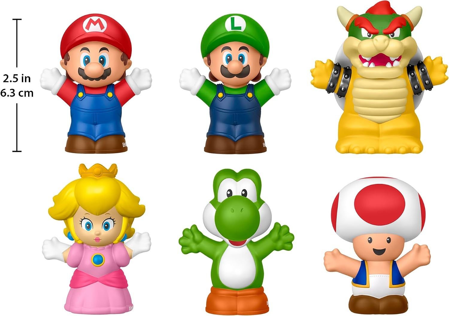 image:imageFisherPrice Little People My Mario 6Piece Character Figure Set