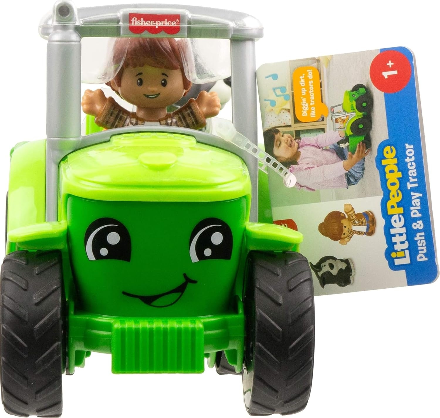 image:imageFisherPrice Little People Push amp Play Tractor Multilanguage