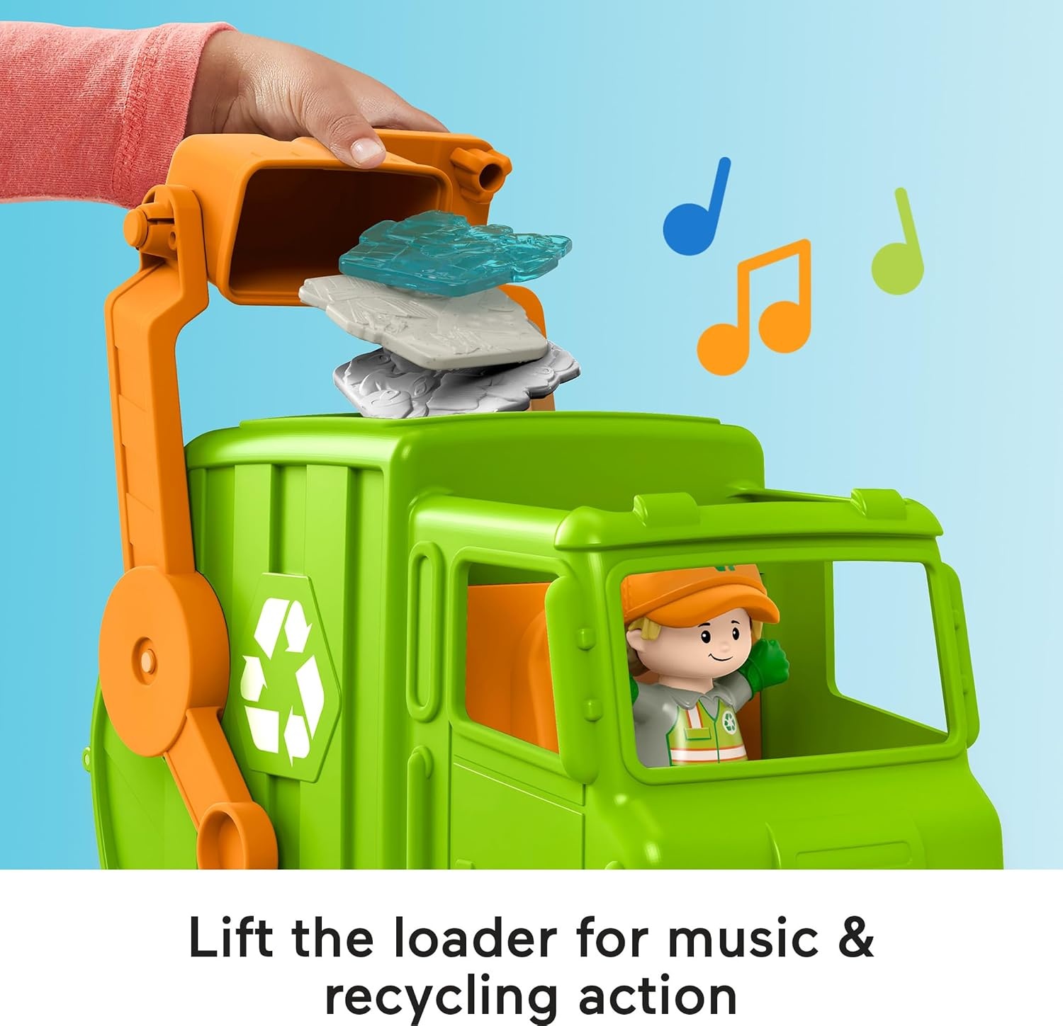 image:imageFisherPrice Little People Recycling Truck Toddler Toy