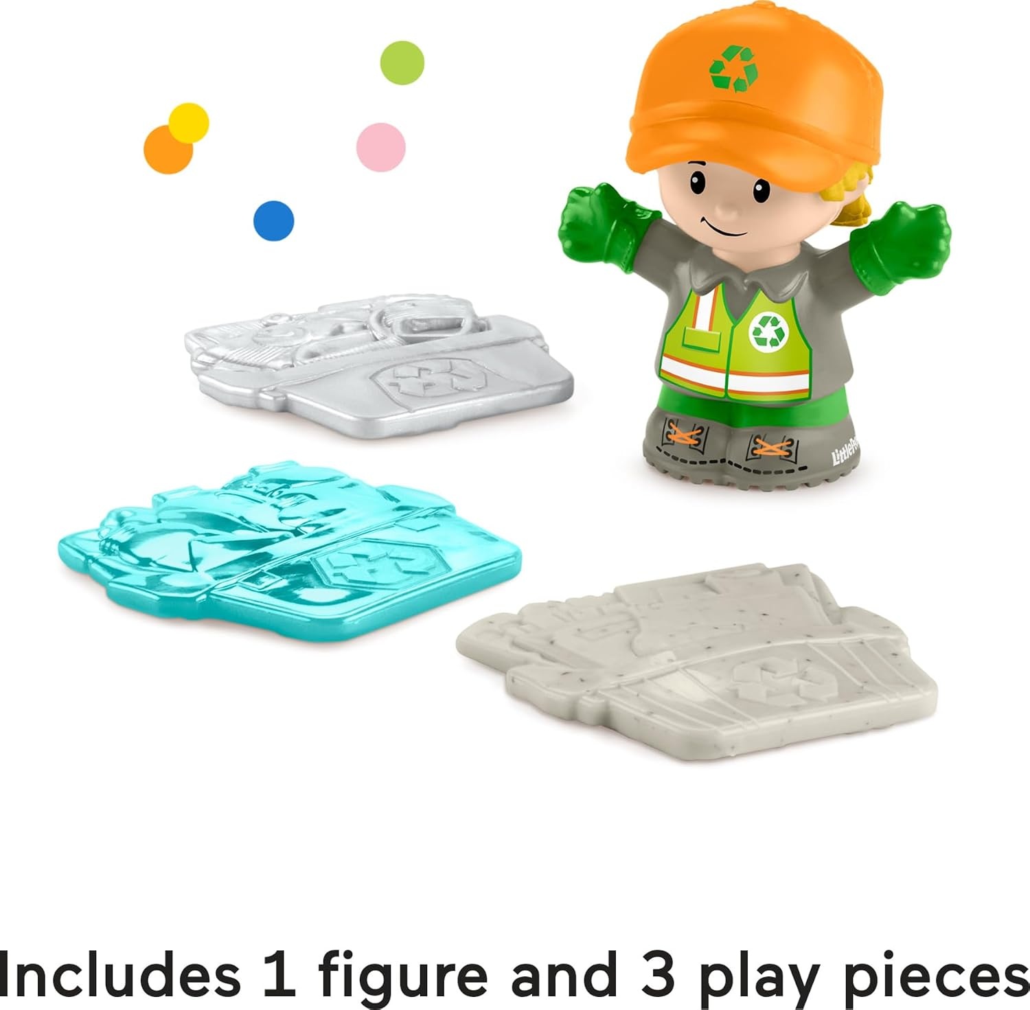 image:imageFisherPrice Little People Recycling Truck Toddler Toy