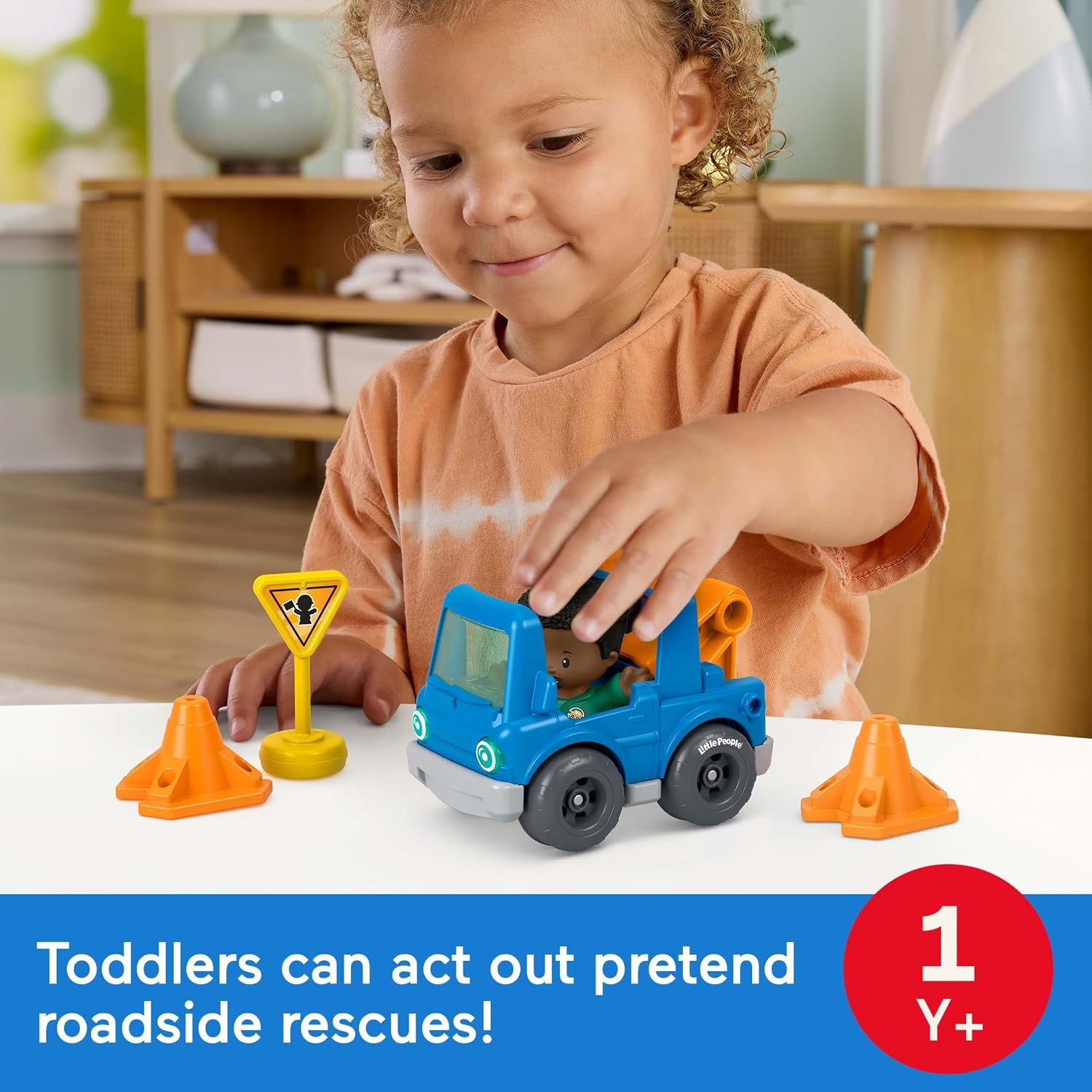 image:imageFisherPrice Little People Roadside Tow amp Go Figure amp Vehicle Set