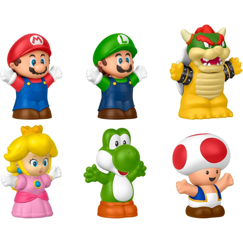 image:imageFisherPrice Little People My Mario 6Piece Character Figure Set