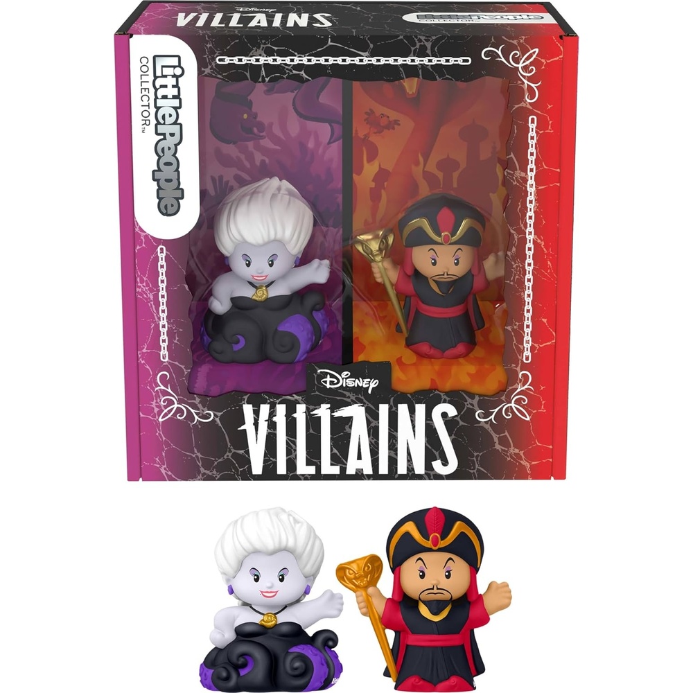 image:imageLittle People Collector Disney Villains Jafar amp Ursula Special Edition Set for Fans 2 Character Figures in a Display Package
