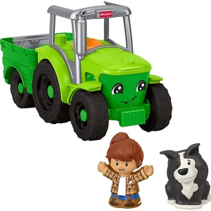 Fisher-Price Little People Push & Play Tractor, Multilanguage