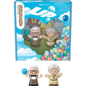 Little People Collector Disney Pixar UP Special Edition Set for Movie Fans, 2 Character Figures in a Display Package (Amazon Exclusive)