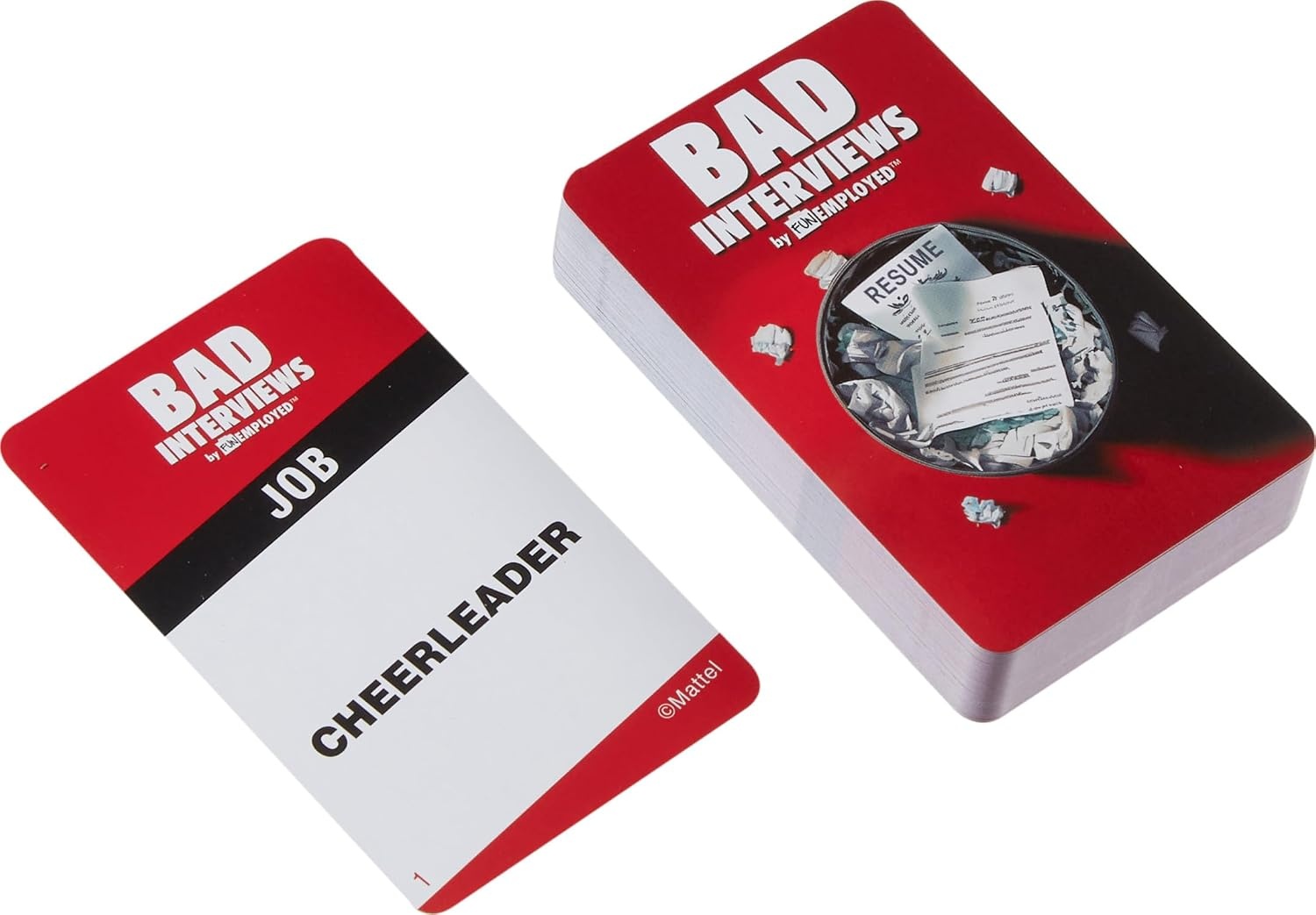image:imageMattel Games Bad Interviews by Funemployed Adult Party Game Ages 17Bad Interviews
