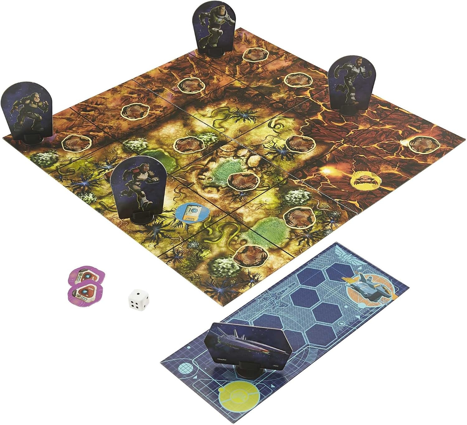 image:imageMattel Games Disney and Pixar Lightyear Seeker Squad Board Game MovieThemed Game with 2Level Play amp Cooperative Teamwork for 2 to 4 Players Ages 7 Years amp Up