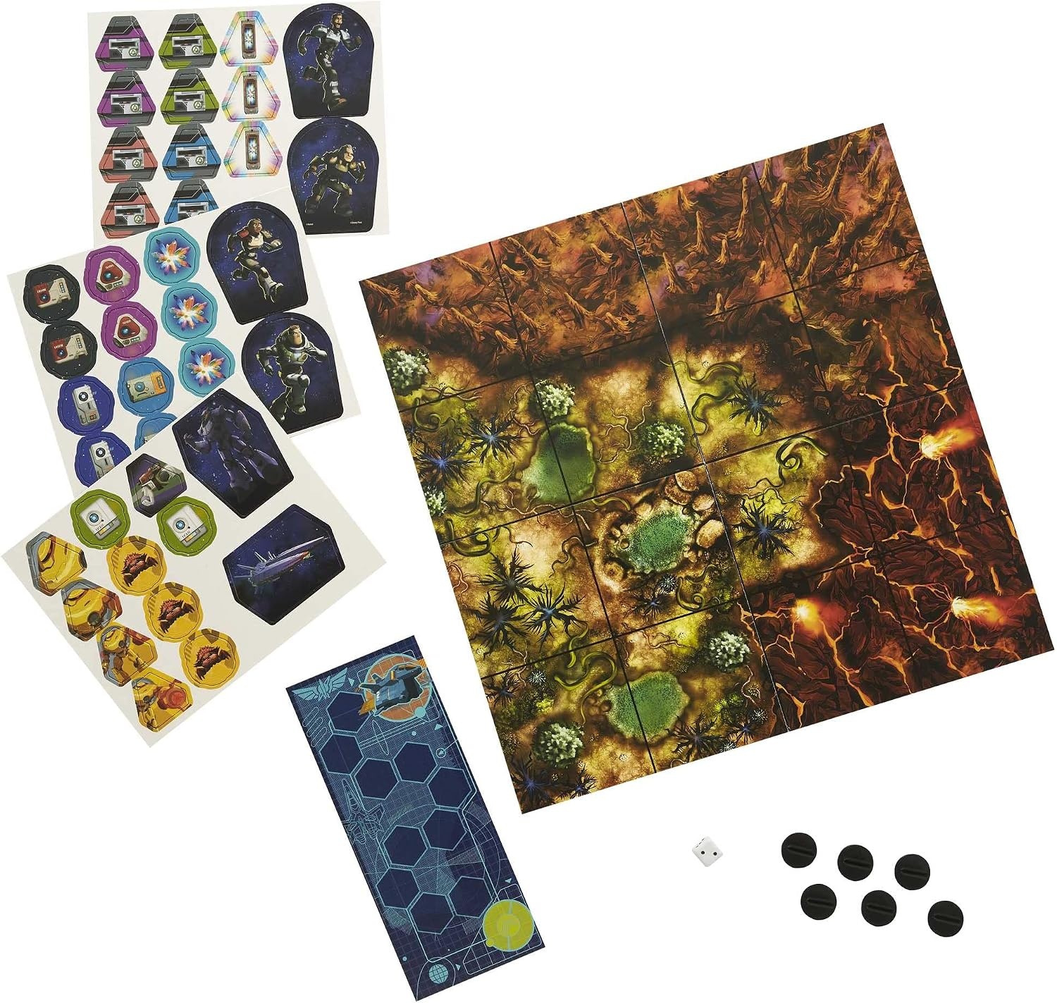 image:imageMattel Games Disney and Pixar Lightyear Seeker Squad Board Game MovieThemed Game with 2Level Play amp Cooperative Teamwork for 2 to 4 Players Ages 7 Years amp Up